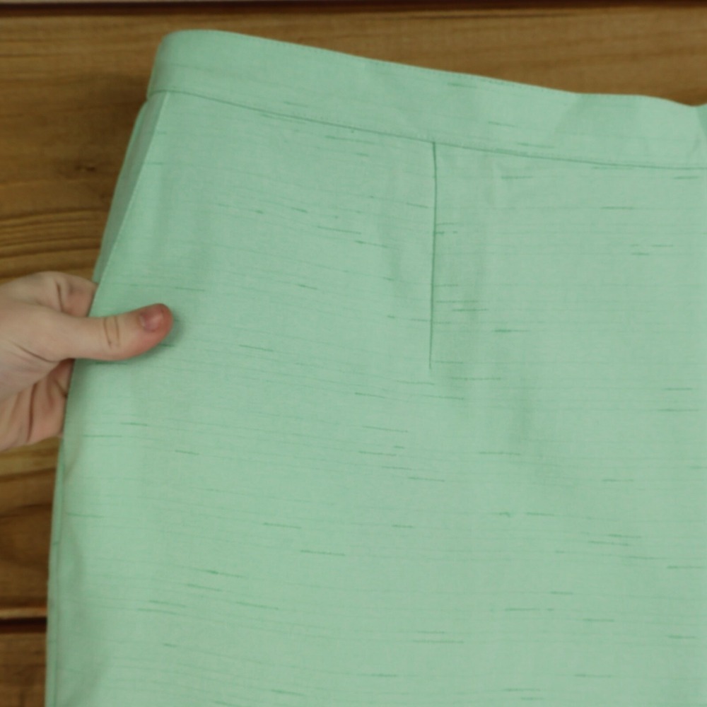 Alfred Dunner Pants Womens 22W Green Classic Fit Easy Care Stretch Waist NWT $52 - Picture 5 of 8